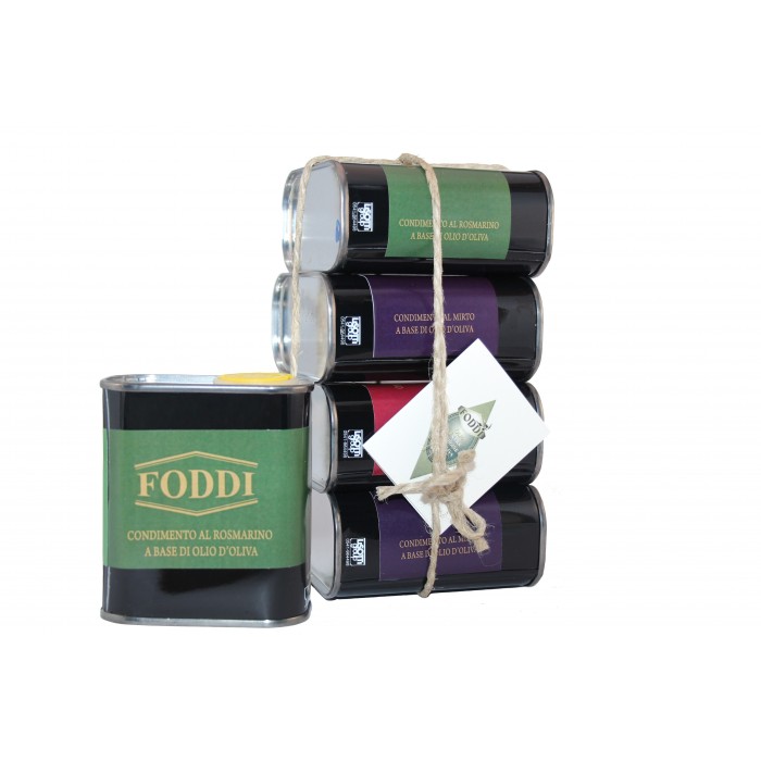 Dressing with Mediterranean scents - four cans of 175 ml each