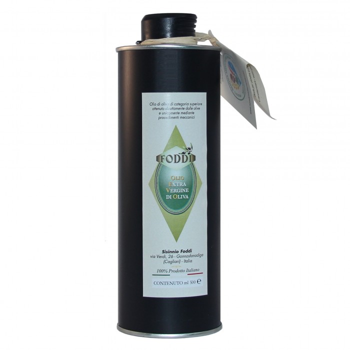 Extra virgin olive oil - 500 ml tin bottle