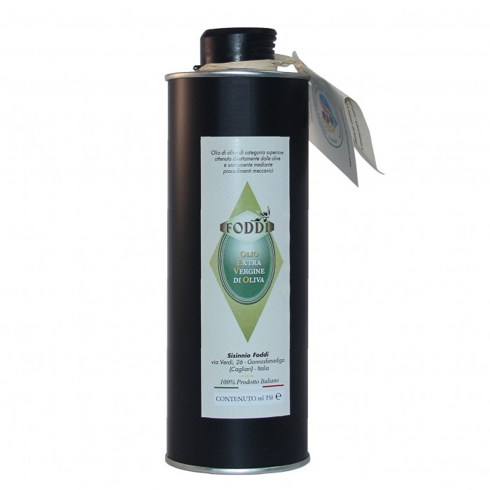 Extra virgin olive oil - 750 ml tin bottle